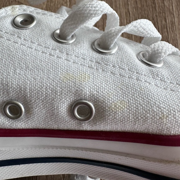 Converse Chuck Taylor All-Star Canvas Low-
Top Sneakers White Women's 9 - Picture 10 of 15